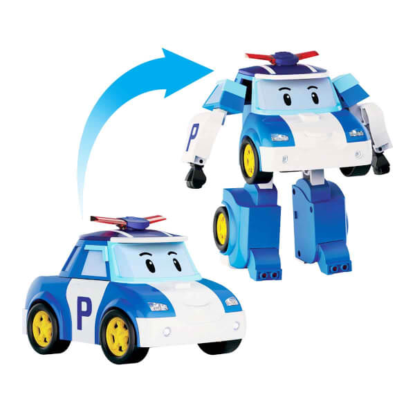 Sesli ve Işıklı Robocar Poli Büyük Transforming Robot Poli