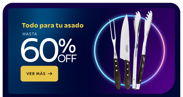 Todo para tu asado hasta 60% OFF