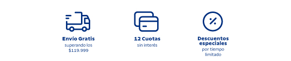 ¡Comprá con hasta 12 cuotas sin interés!