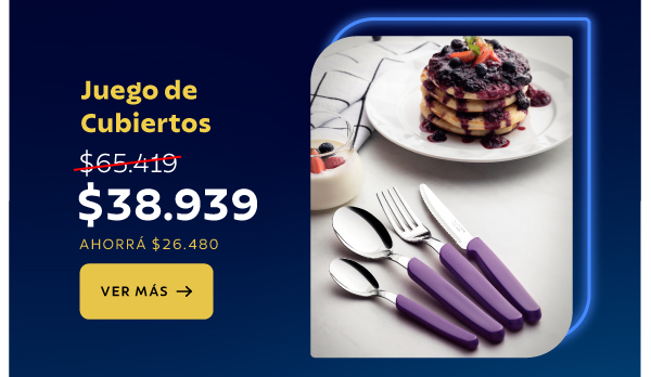 Juego de Cubiertos ¡AHORA A $ 38.939!