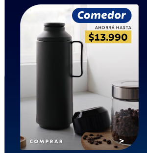 En productos de comedor, ahorras hasta $13.990