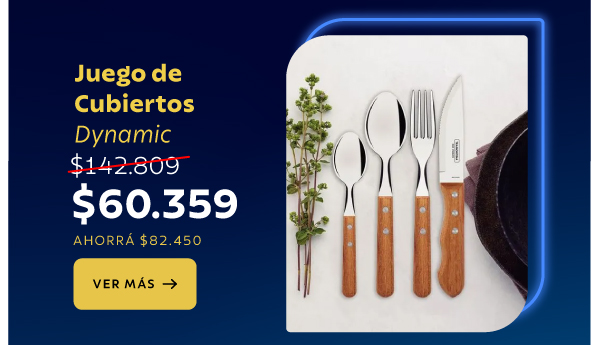 Juego de Cubiertos Dynamic ¡AHORA A $ 60.359!