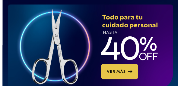 Hasta 40% OFF en cuidado personal