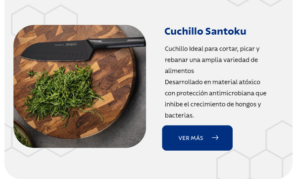 Cuchillo Santoku