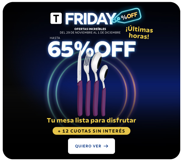 ¡Black Friday Empezó! Hasta 65% OFF