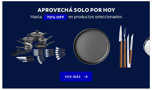 ¡Aprovechá solo por hoy!