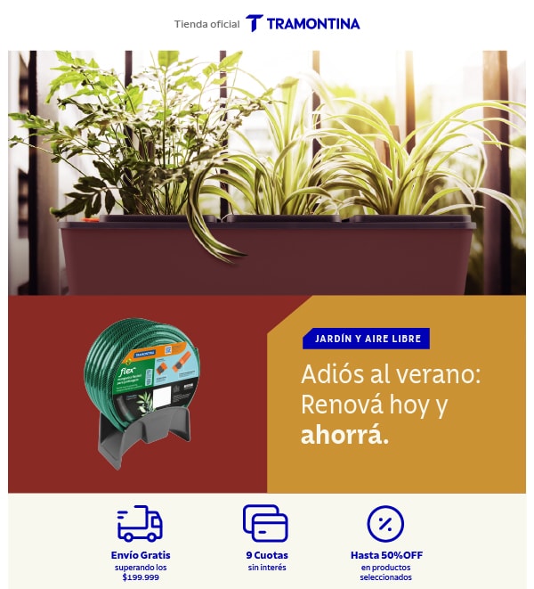 Adiós al verano: Renová hoy y ahorrá