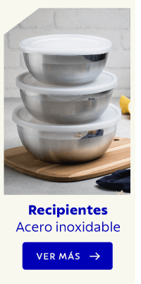 Recipientes de acero inoxidable