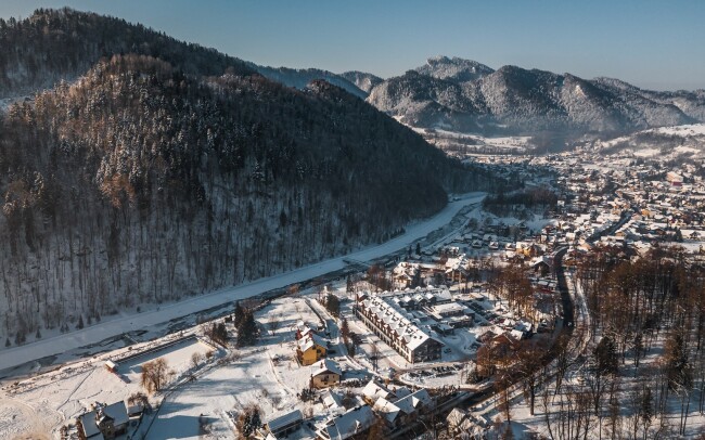 Pieniny u sjezdovky s neomezeným wellness