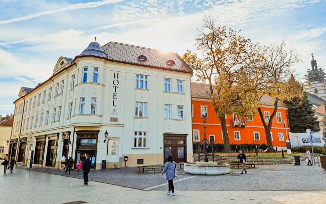 Győr přímo v centru a blízko lázní + slevy