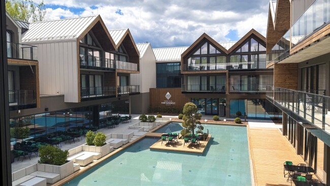 Polsko blízko Krkonoš s termálním wellness