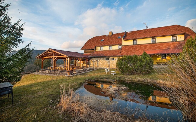 Šumava na farmě s možností wellness
