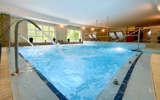 Pobyt 450 m od termálních lázní s wellness