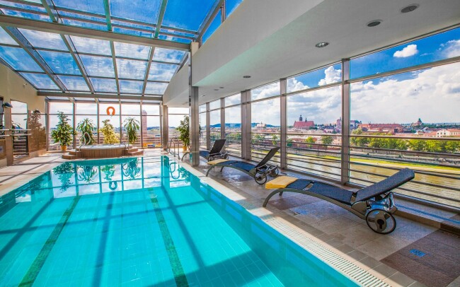 Krakov luxusně přímo v centru s wellness