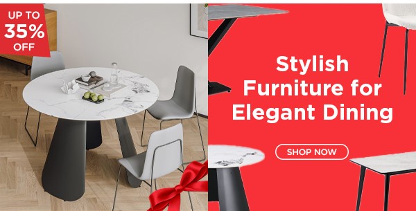 Stylish Furniture for Elegant Dining at Treasurebox