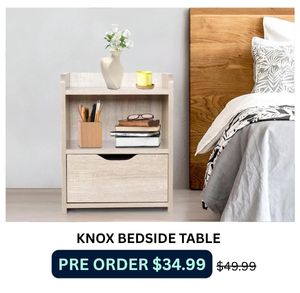 Knox Bedside Table at Treasurebox