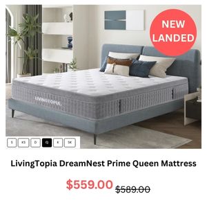 LivingTopia DreamNest Prime Mattress at Treasurebox