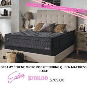 Dreamy Serene Micro Pocket Spring Mattress at Treasurebox