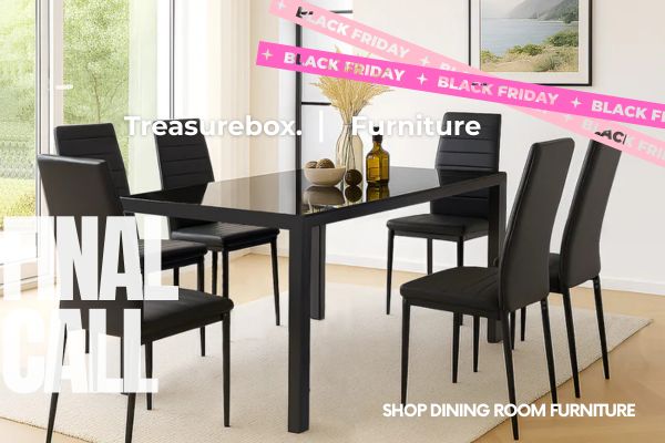 black firday dining room sale at Treasurebox