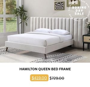 Hamilton Queen Bed Frame at Treasurebox