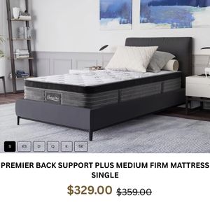 Premier Back Suppor Serier Mattress at Treasurebox