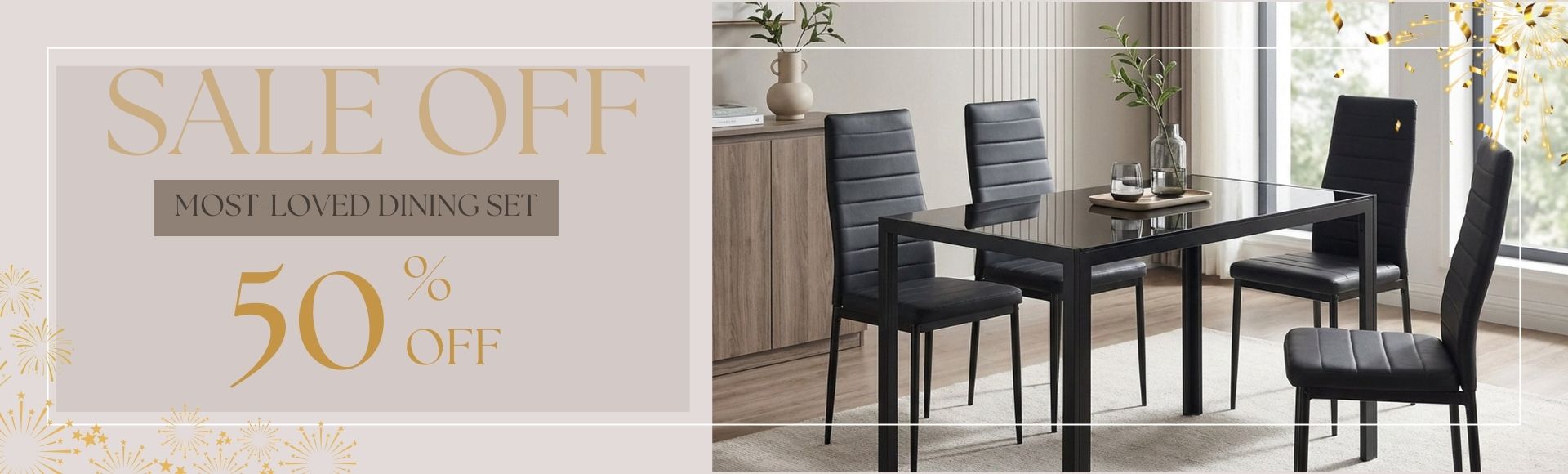 Samuel Dining Set Sale at Treasurebox