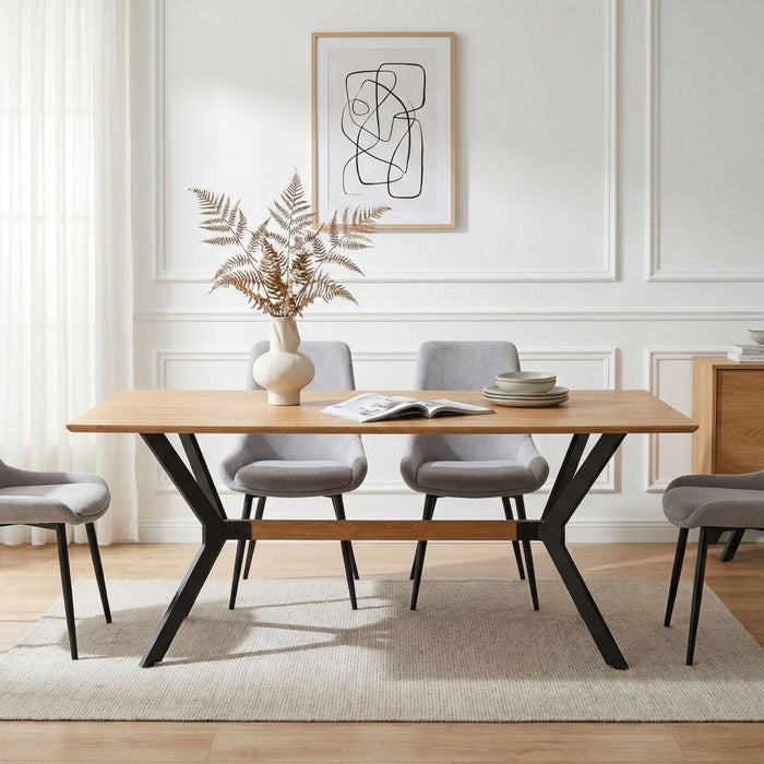 Jackson Dining Table 160 x 90cm - Natural