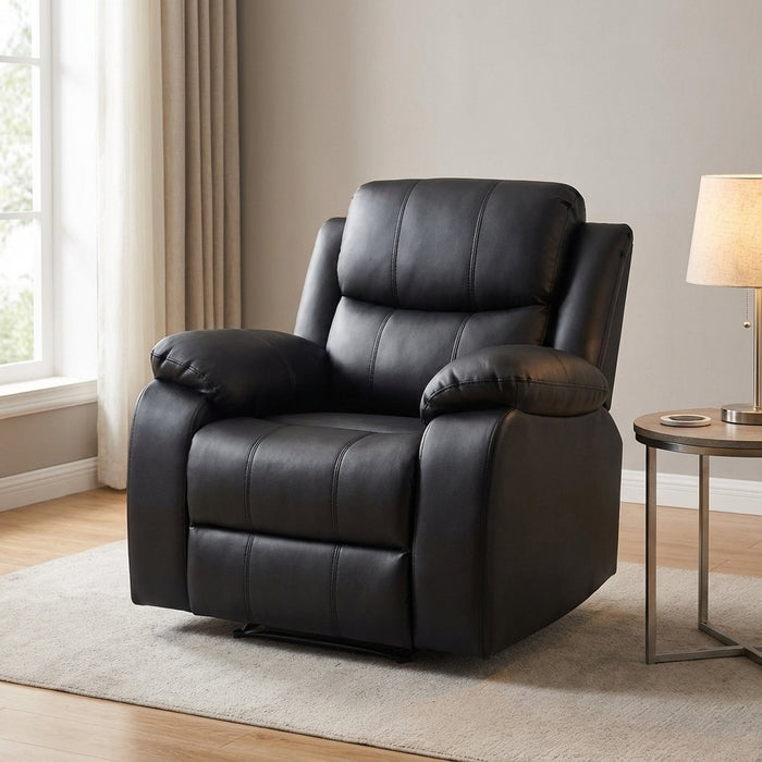 Wilson Manual Recliner Chair - Black
