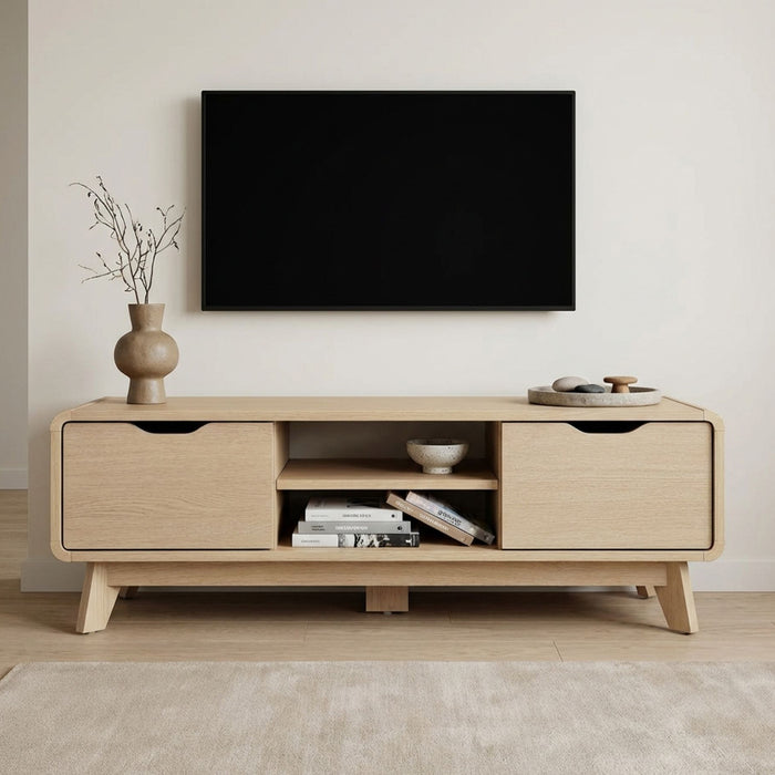 Fredy 1.2m Entertainment Unit - Oak