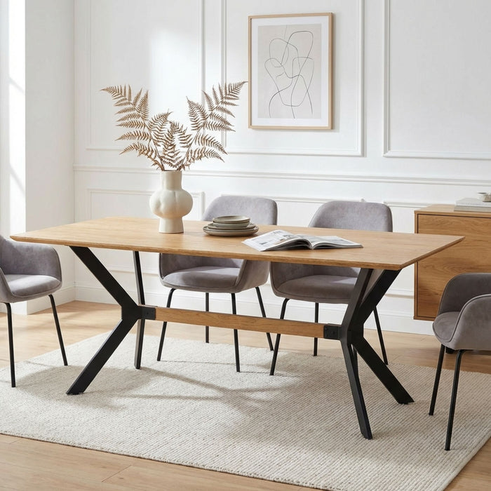 Jackson Dining Table 160 x 90cm - Natural