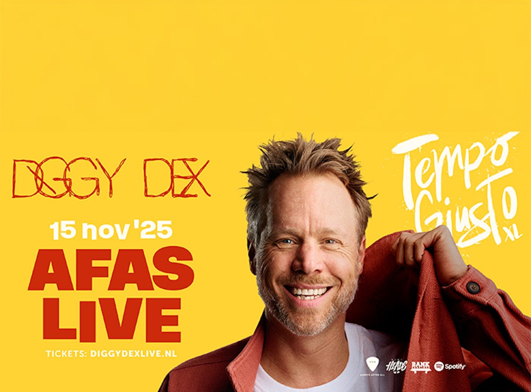 Staanplaats ticket Diggy Dex in AFAS Live - Tempo Giusto XL