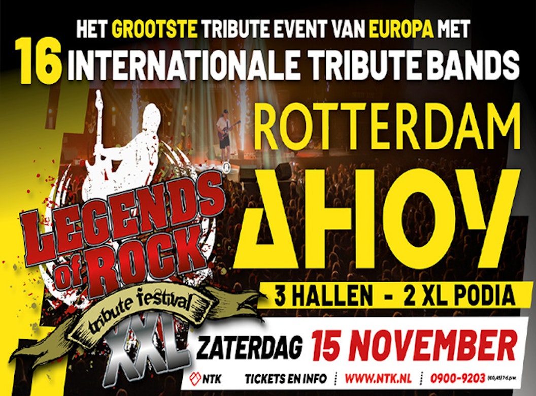 Ticket LEGENDS of ROCK Tribute Festival XXL in Ahoy 