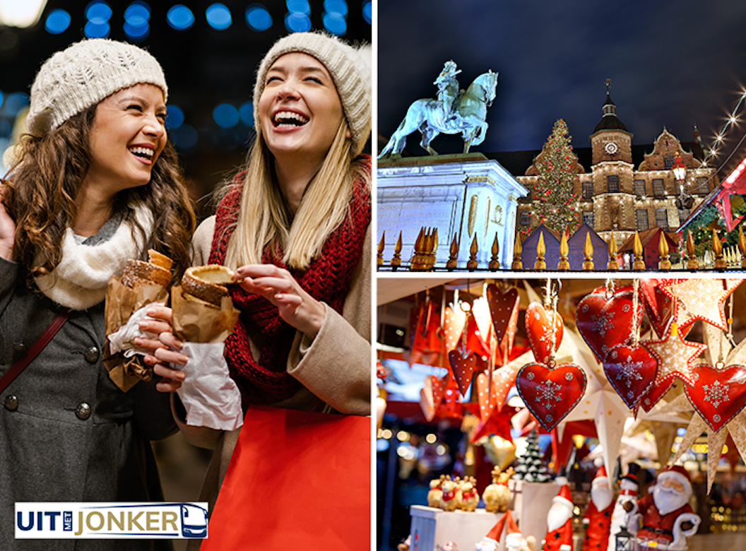 Dagtocht naar de kerstmarkt van Oberhausen, Düsseldorf of Aken