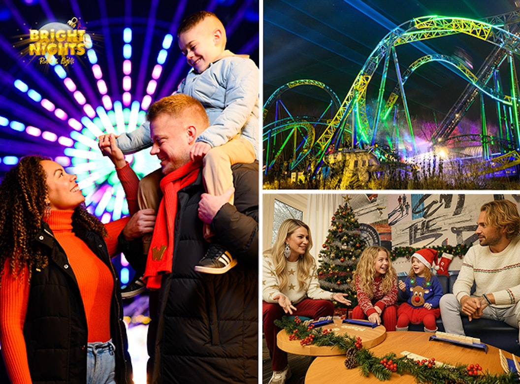 Entreeticket Walibi Bright Nights + overnachting Walibi Village