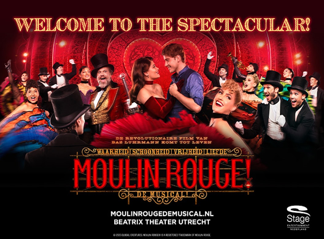 Diamond, Boulevardier en rij 1 ticket voor Moulin Rouge! De Musical