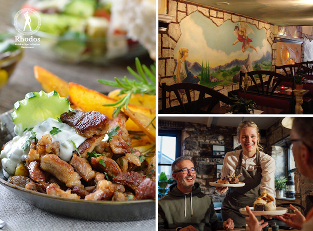 Griekse schotel naar keuze bij Restaurant Rhodos