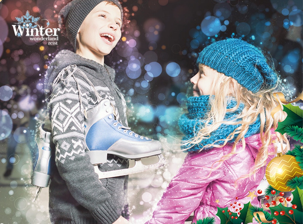 Entreeticket Winter Wonderland Zeist incl. schaatsverhuur