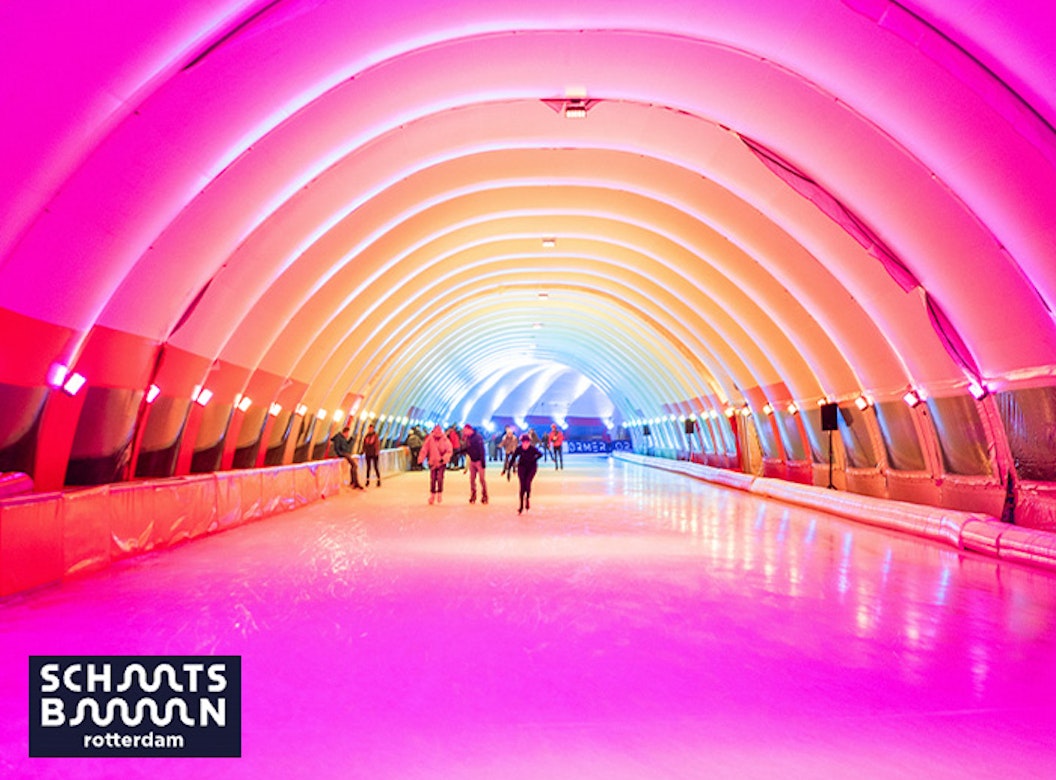 Schaatsen op Schaatsbaan Rotterdam