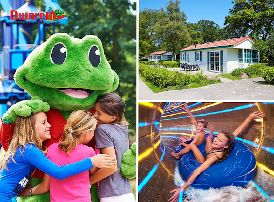 Verblijf in een 4- of 6-persoons accommodatie op Duinrell