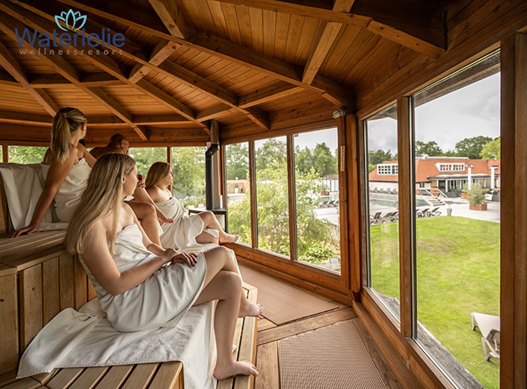 Dagentree, ochtend- of avondentree bij Wellnessresort De Waterlelie