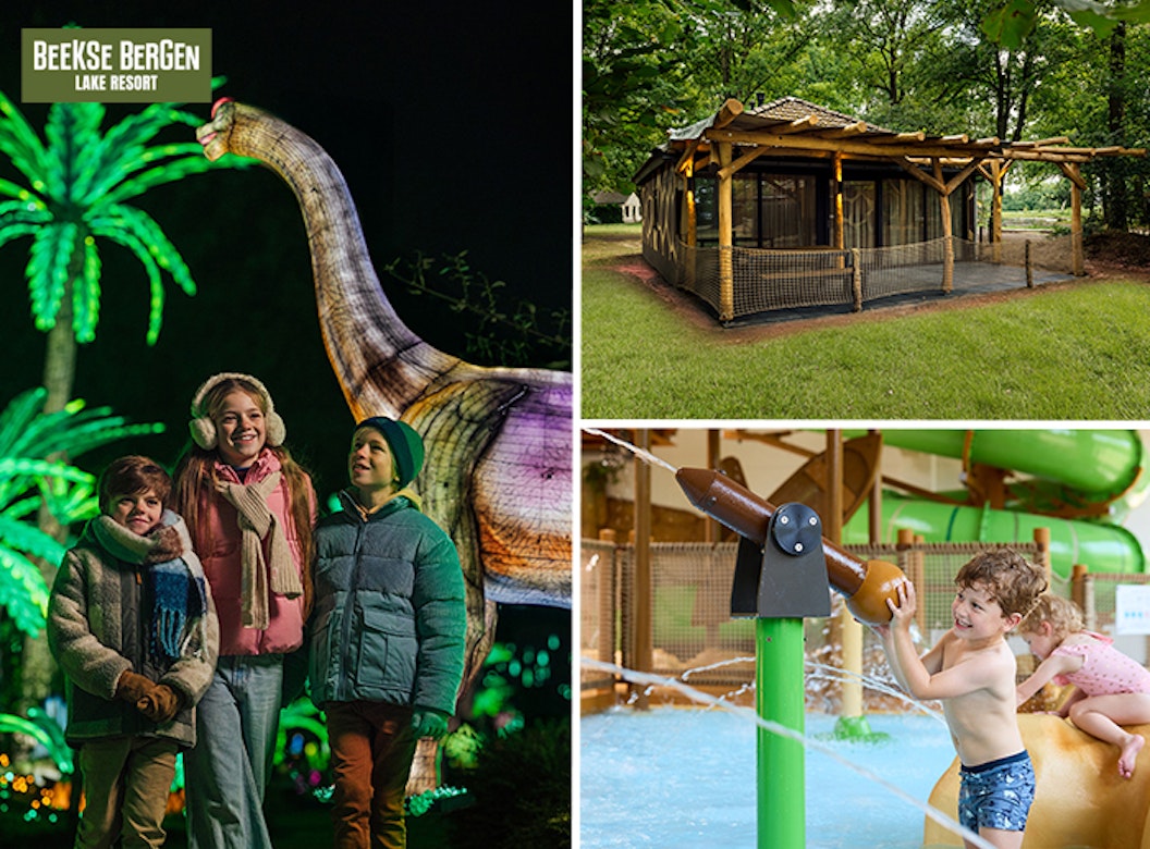 Verblijf in de vernieuwde accommodaties op Lake Resort Beekse Bergen