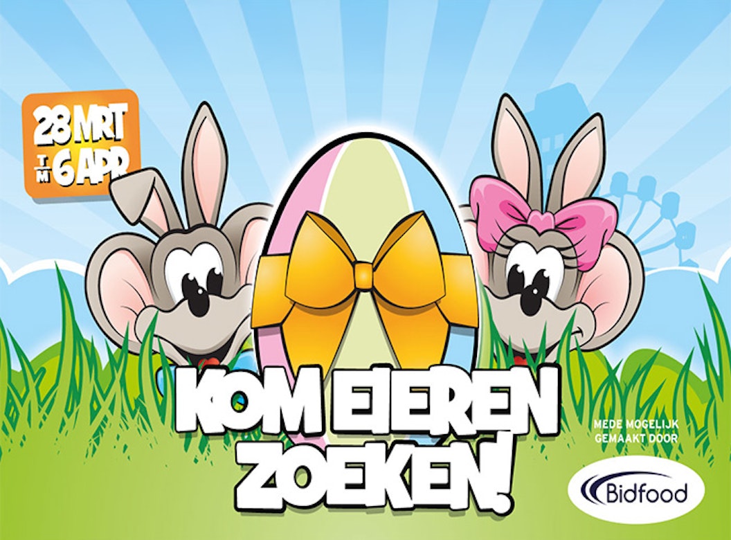 Ticket Pasen bij Kinderpretpark Julianatoren