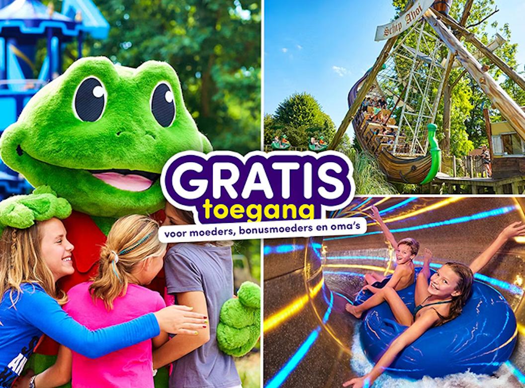 EXCLUSIEF! Ticket Attractiepark Duinrell + Tikibad - 9 & 10 mei