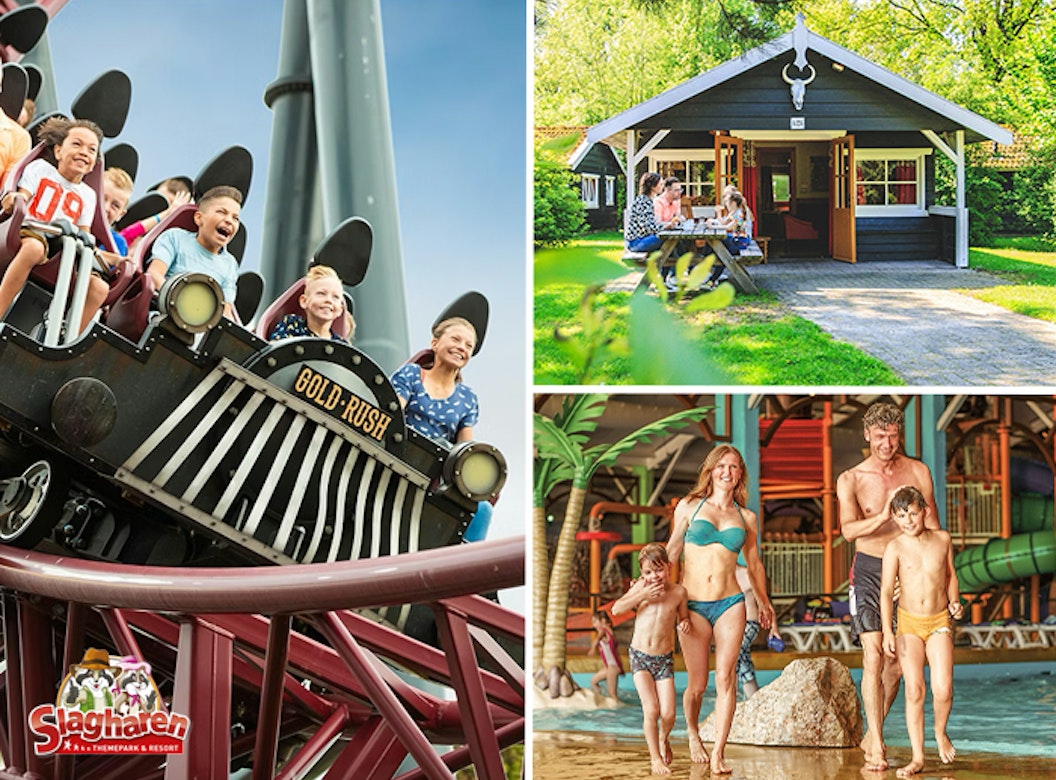 2, 3 of 4 nachten verblijven op Attractie- & Vakantiepark Slagharen