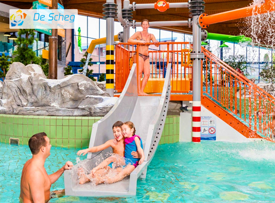 Entreeticket + eventuele Vita Pizza & drankje bij Zwemparadijs De Scheg