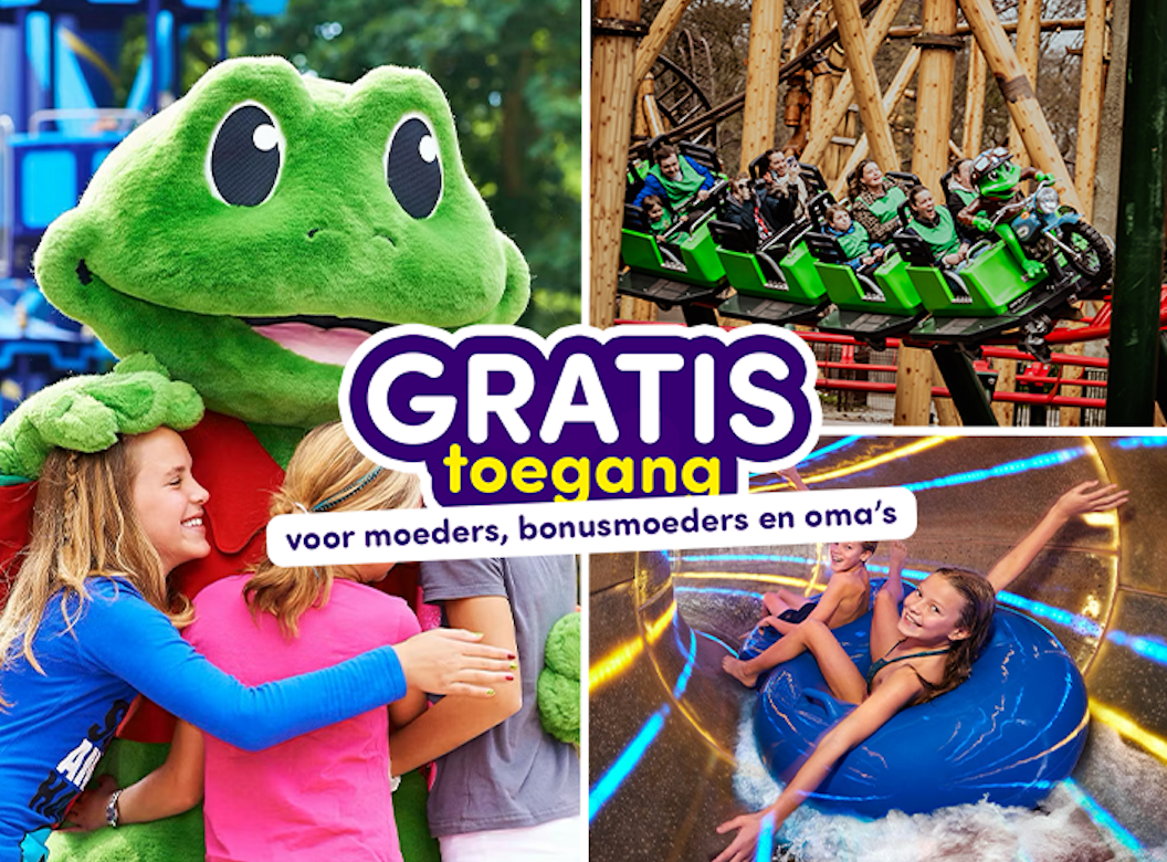 EXCLUSIEF! Ticket Attractiepark Duinrell + Tikibad - 9 & 10 mei