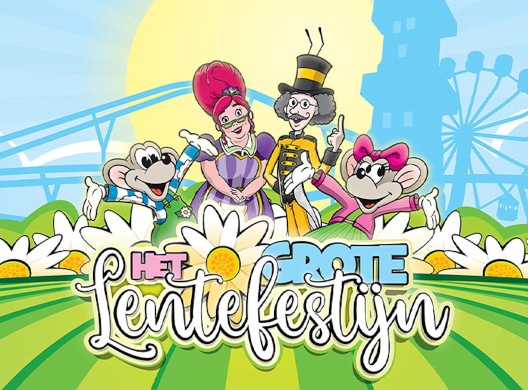 Ticket Het Grote Lentefestijn bij Kinderpretpark Julianatoren