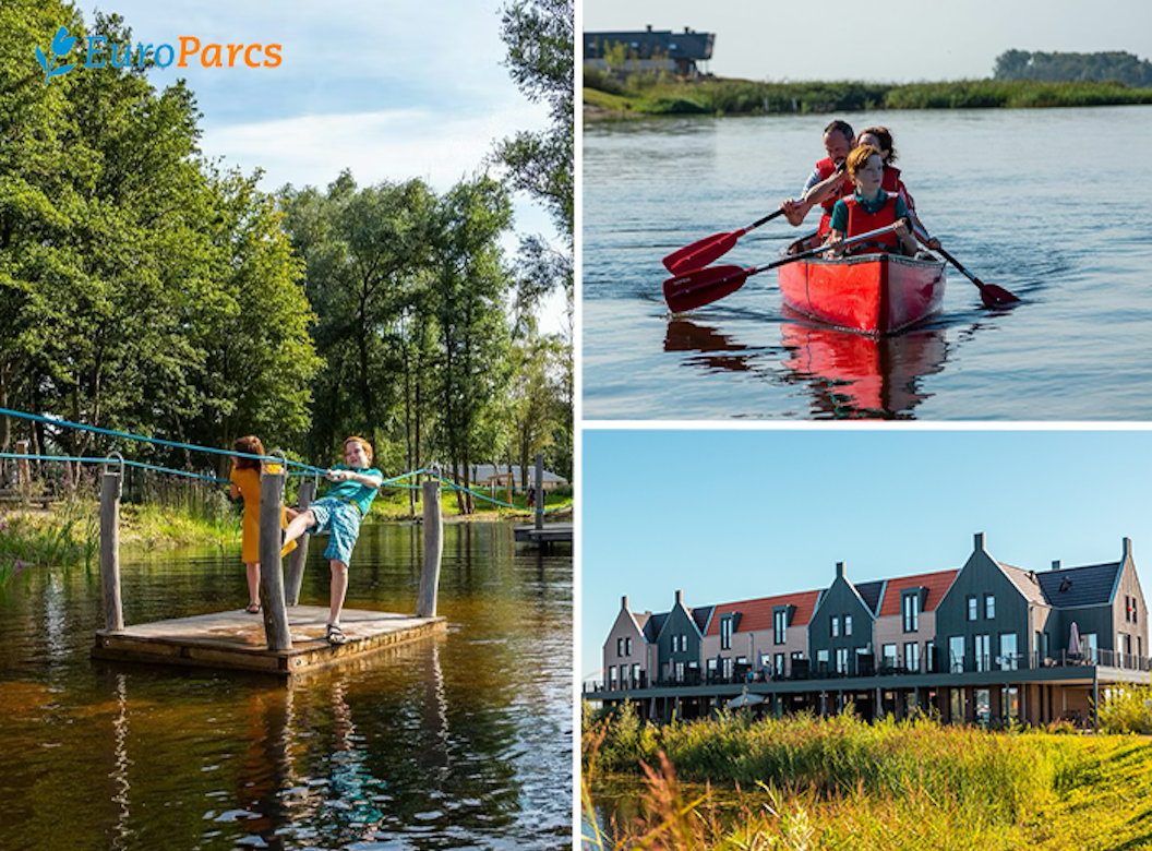 3 of 4 nachten verblijven bij EuroParcs De IJssel Eilanden (6 personen)