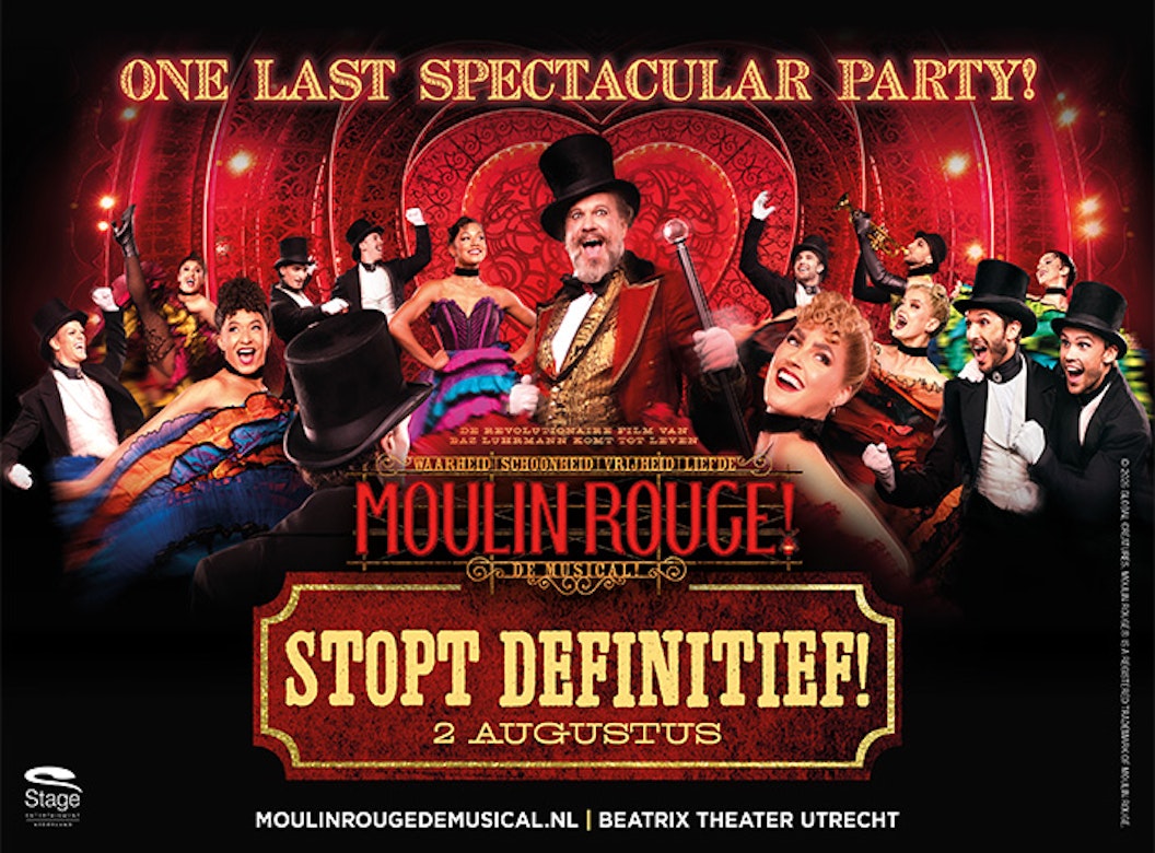 Ticket voor Moulin Rouge! De Musical
