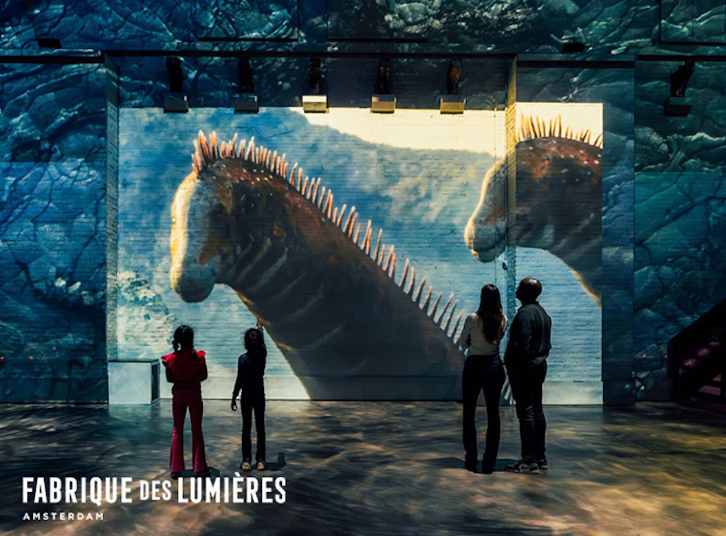 Prehistoric Planet: Dinosaurs bij Fabrique des Lumières